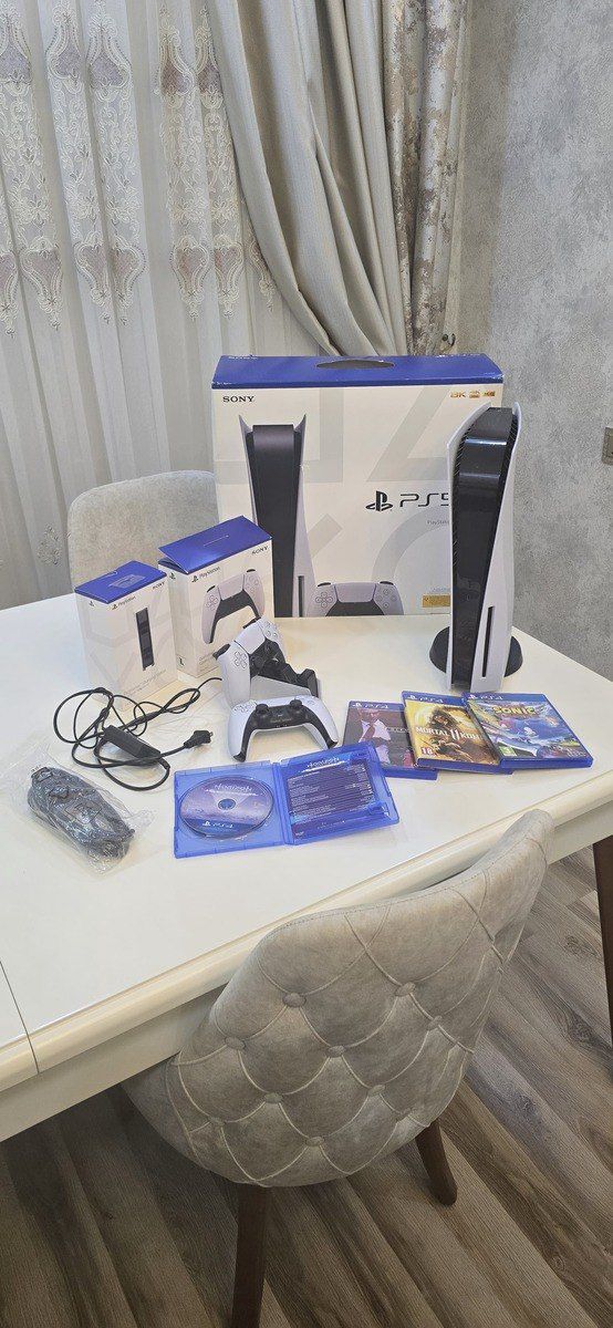 Playstation 5 Fat, 825GB — Oyunlar, konsollər və proqramlar, Bakı
