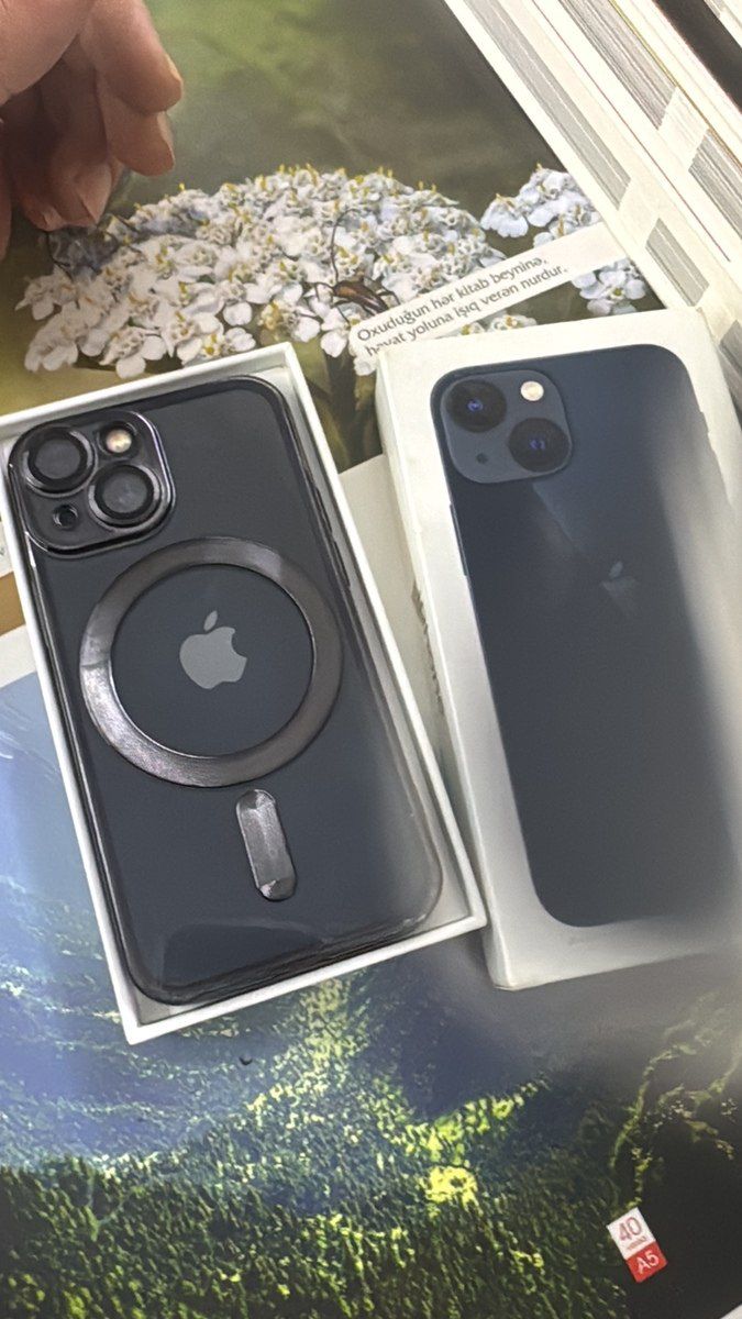 Apple iPhone 13 Mini Midnight 128GB/4GB — Smartfonlar, Bakı (3)