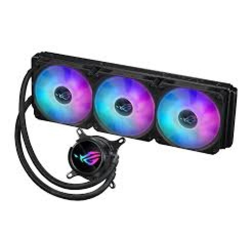 ASUS rog Strix lc ııı 360 argb LCD (90RC00W1-M0UAY0) – yüksək — Soyutucular və soyutma sistemləri, Bakı