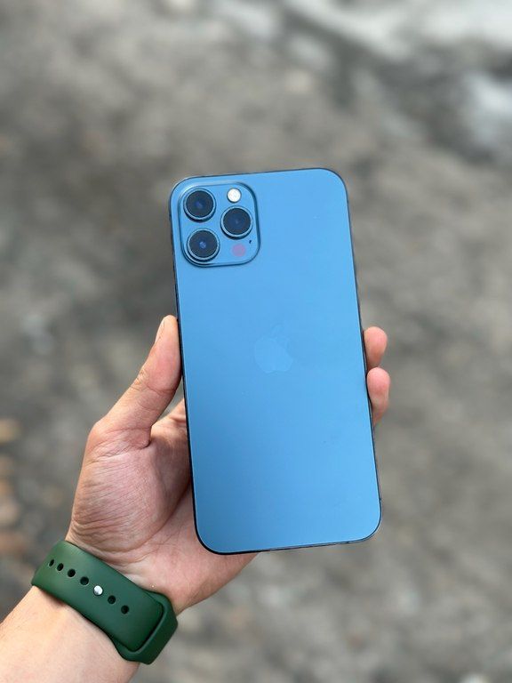 Apple iPhone 12 Pro Max Pacific Blue 128GB/6GB — Smartfonlar, Bakı