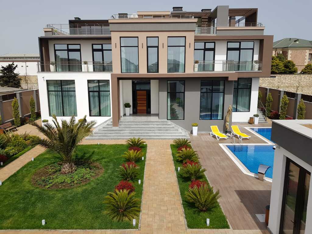 Satılır 7 otaqlı həyət evi/bağ evi 600 m² — Ev, villa, Bakı (4)