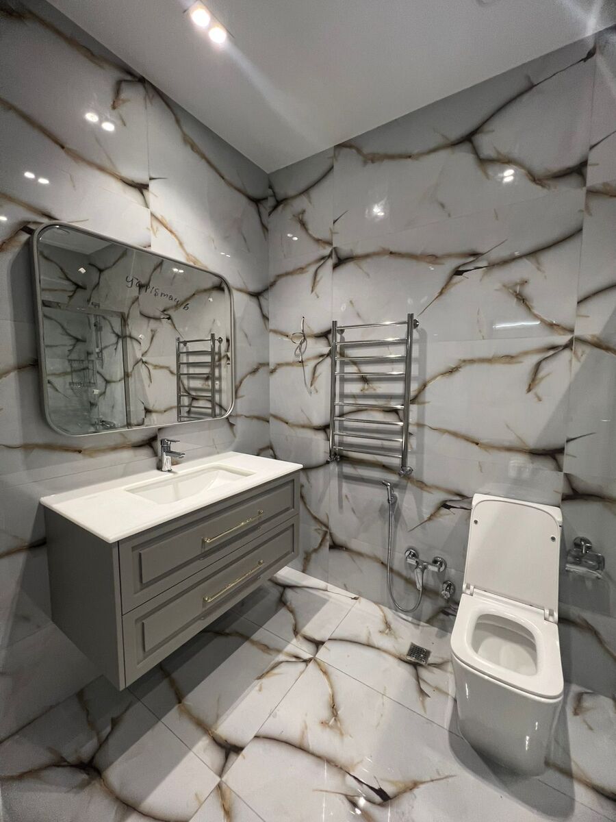 İcarəyə verilir 3 otaqlı yeni tikili 90 m² — Mənzil, Bakı (12)