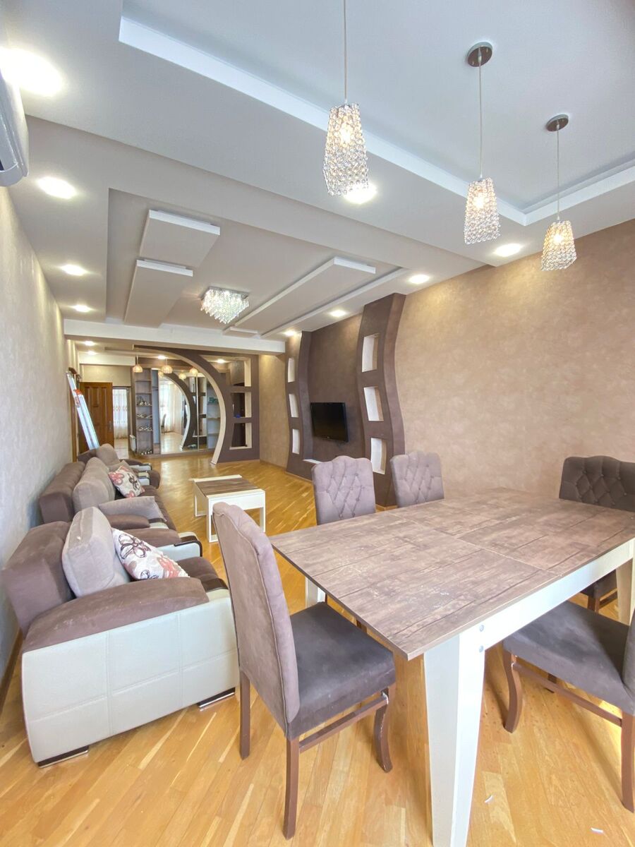 İcarəyə verilir 3 otaqlı yeni tikili 140 m² — Mənzil, Bakı (9)