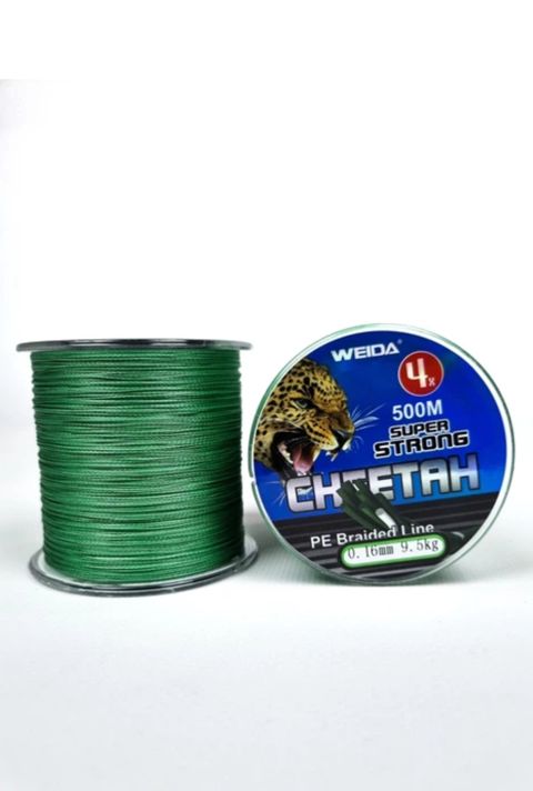 Balıqçılıq ipi Cheetah hörülmüş 0.35 mm 8.6 kq 500 m — Bakı
