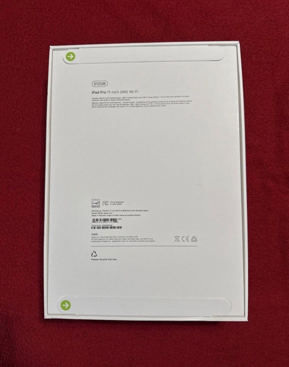 Apple iPad Pro 11” M4 512GB Wi-Fi — Planshetlər, Bakı (2)