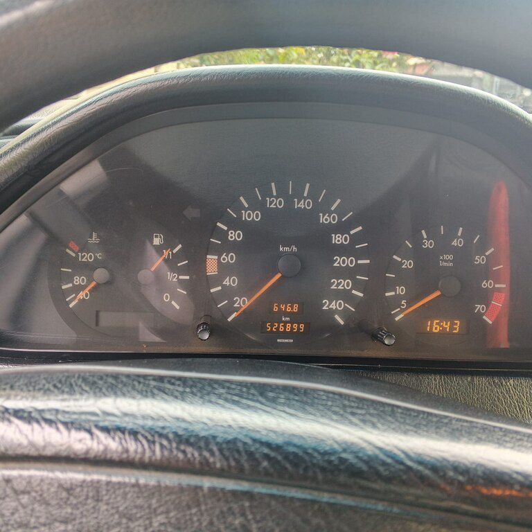 Mercedes C 180, 1.8 L, 1995 il, 526 000 km — Avtomobillər, Qax (8)