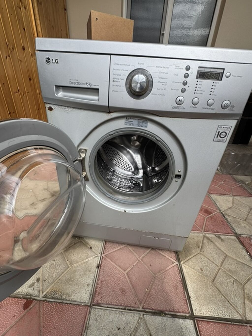 LG paltaryuyan maşın – önyükləməli, Direct Drive 6 kq Xüsusiyyətlər — Çamaşır maşınları, Mehdiabad (2)