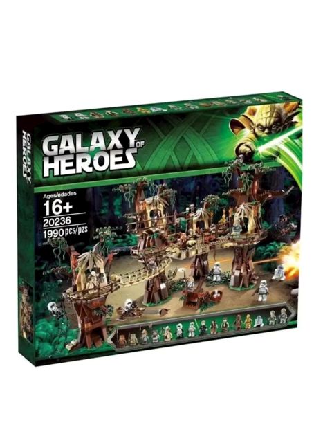 Konstruktor Galaxy Heroes 20236, 1990 hissə — Bakı