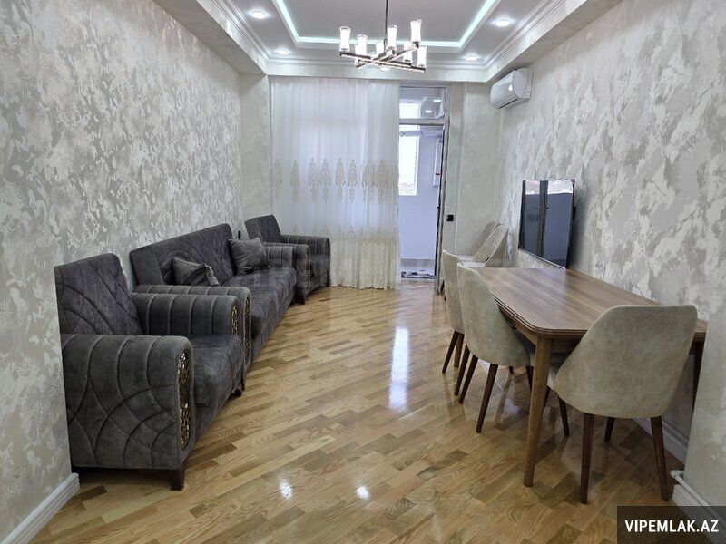 Abşeron rayonunda 3 otaqlı Yeni tikili Kirayə verilir, 90 m² — Mənzil, Bakı (3)