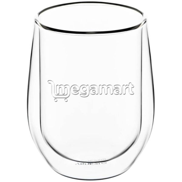 Stəkan dəsti Ardesto Doublewall mug set, 320ml, 2pcs, borosilicate glass, transparent (AR2637G) — Bişirmə qabları, Bakı