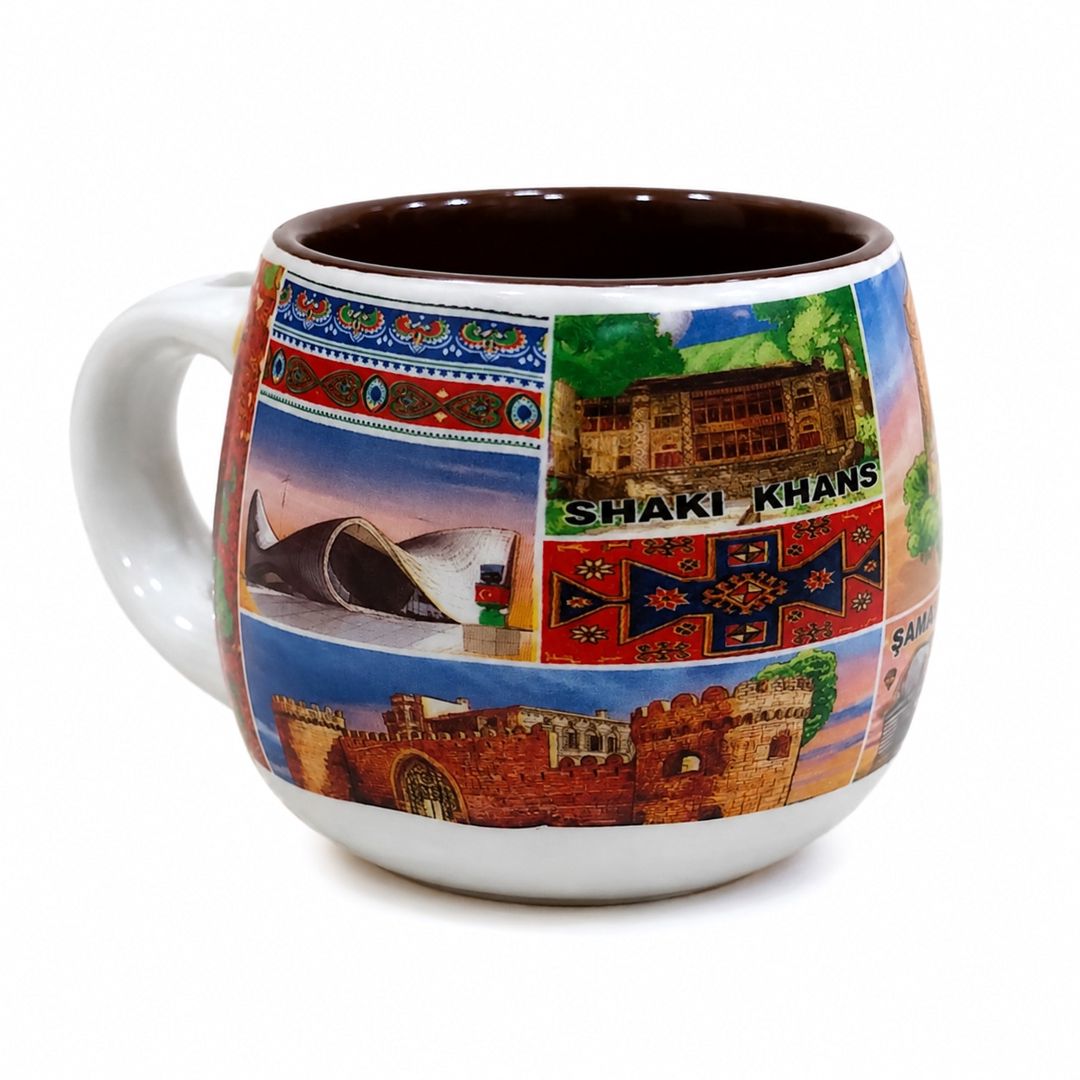 Fincan 2732352, qaşıqla, keramika, rəngbərəng, 130 ml — Mallar, Bakı (2)