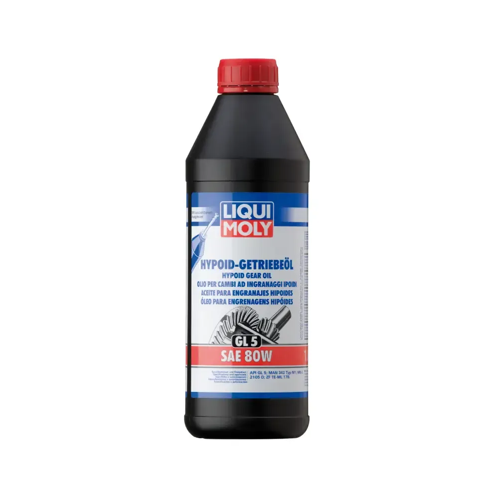 Transmissiya yağı Liqui Moly Hypoid Gear Oil (GL-5) SAE 80W 1L (LM1025) — Spare Parts & Accessories