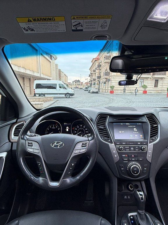 Hyundai Santa Fe, 2.0 L, 2018 il, 110 000 km 77-NK-445 — Avtomobillər, Bakı (11)