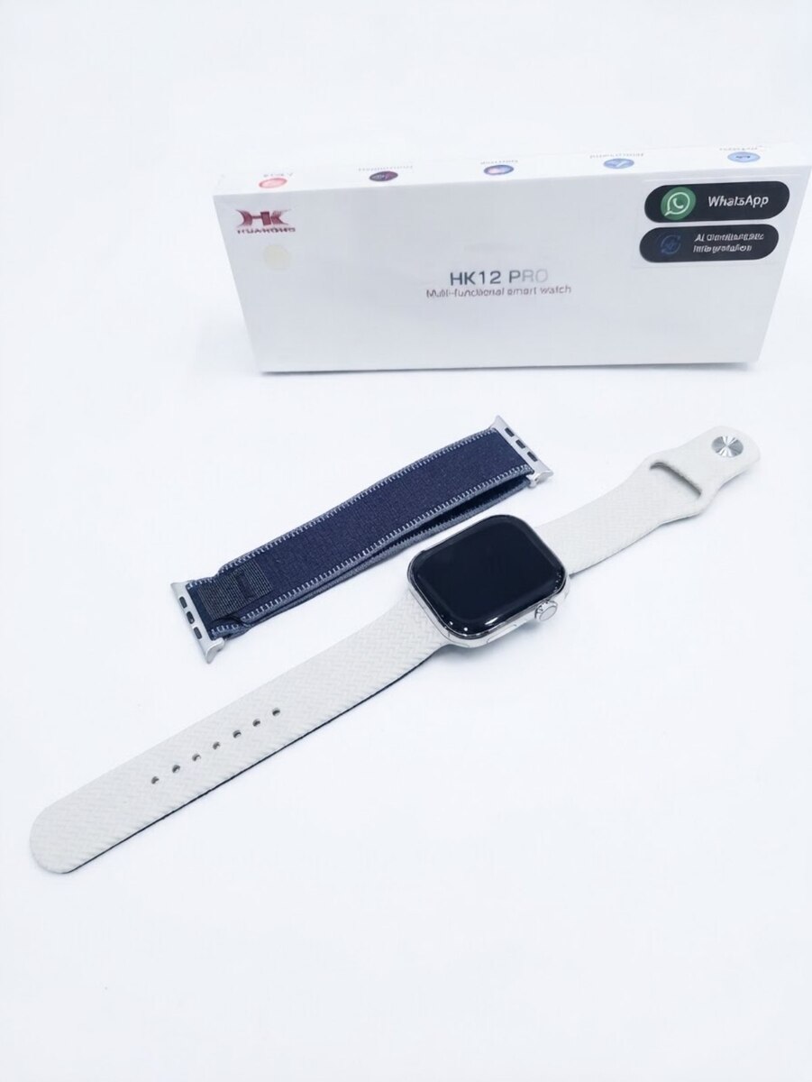 "HK12 Pro" ağıllı saat Black, Silver — Ağıllı saatlar və biləkliklər, Bakı (4)