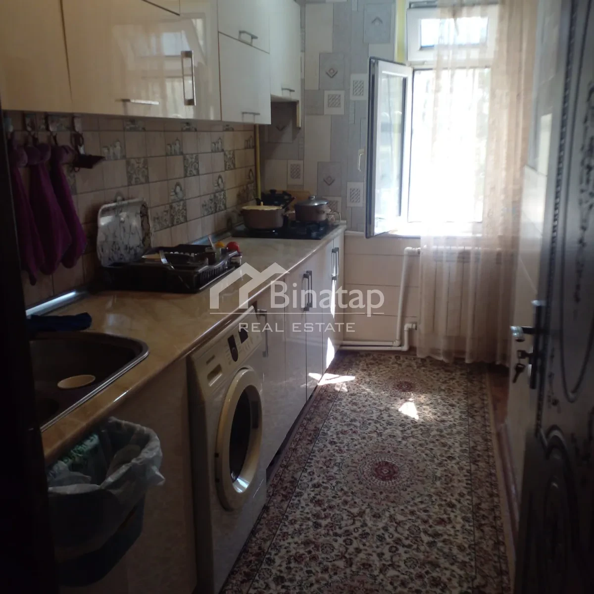 Satılır 3 otaqlı köhnə tikili 65 m², Xalqlar Dostluğu metrosu, Suraxanı rayonu — Mənzil, Bakı (5)