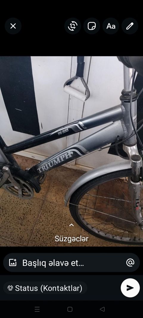 Triumph PS 333 şəhər/trek velosipedi - Alüminium gövdə, yüngül və — 500 ₼ · Digah · Yol velosipedləri Triumph PS 333 şəhər/trek velosipedi - Alüminium gövdə, yüngül və — Digah