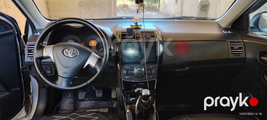 Toyota Corolla, gümüş rəng, istifadə olunmuş 77-HF-471 — Avtomobillər, Sumqayıt (11)