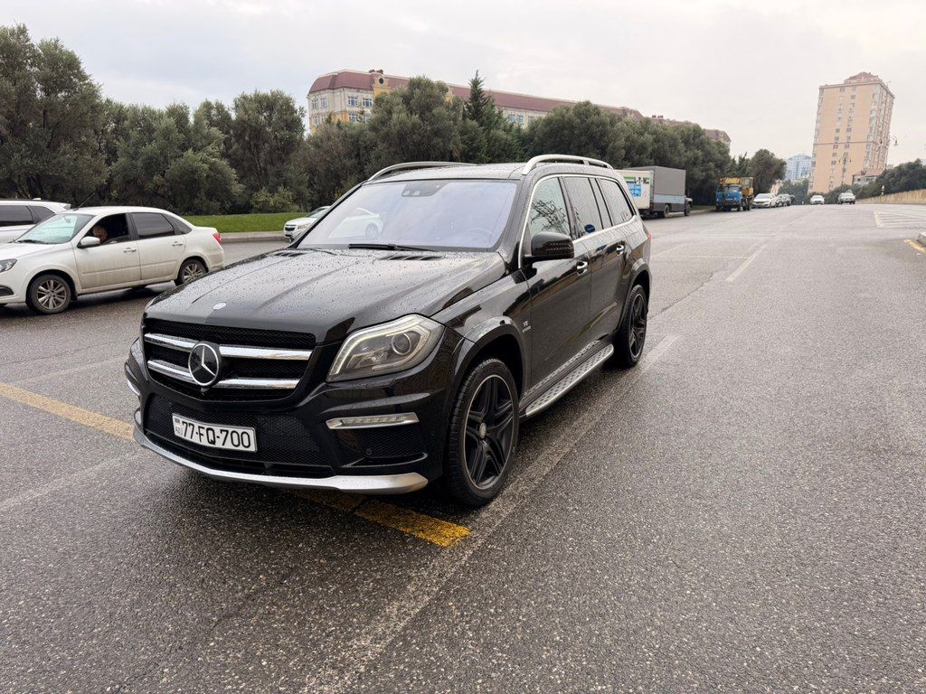 Mercedes GL 500 4MATIC, 4.7 L, 2014 il, 141 000 km 77-FQ-700 — Avtomobillər, Bakı (2)