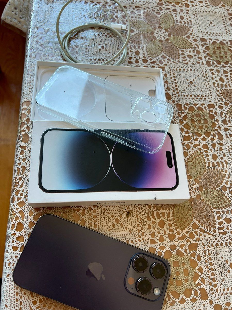 Apple iPhone 14 Pro Deep Purple 128GB/6GB — Smartfonlar, Bakı (9)