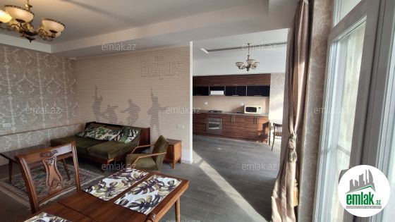 İcarəyə verilir 2 otaqlı 96 m² yeni tikili 8 km — Mənzil (8)