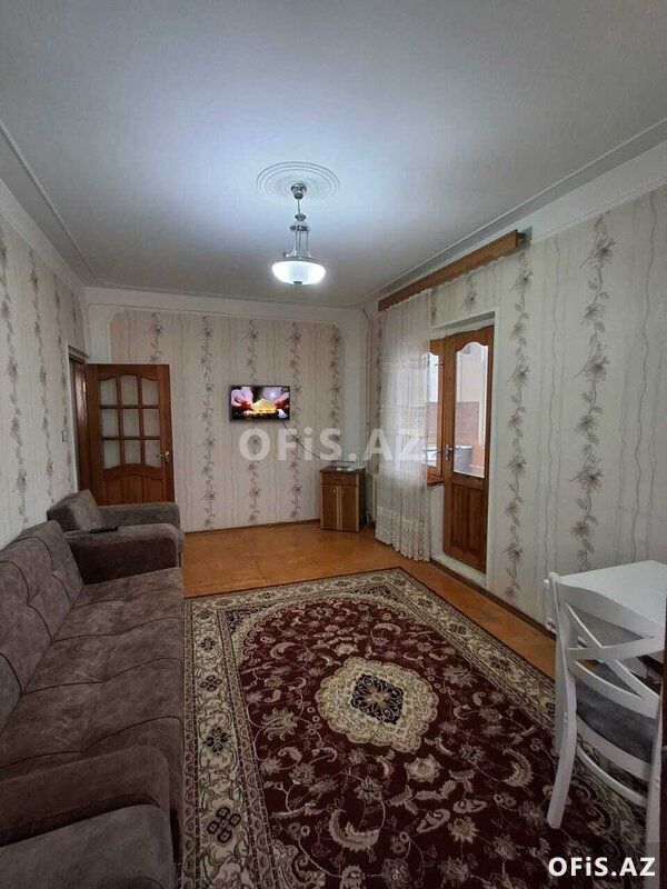 Köhnə tikili Kirayə Verilir Nizami r., Neftçilər m., 2 otaq, 55 m² — Mənzil, Bakı (5)