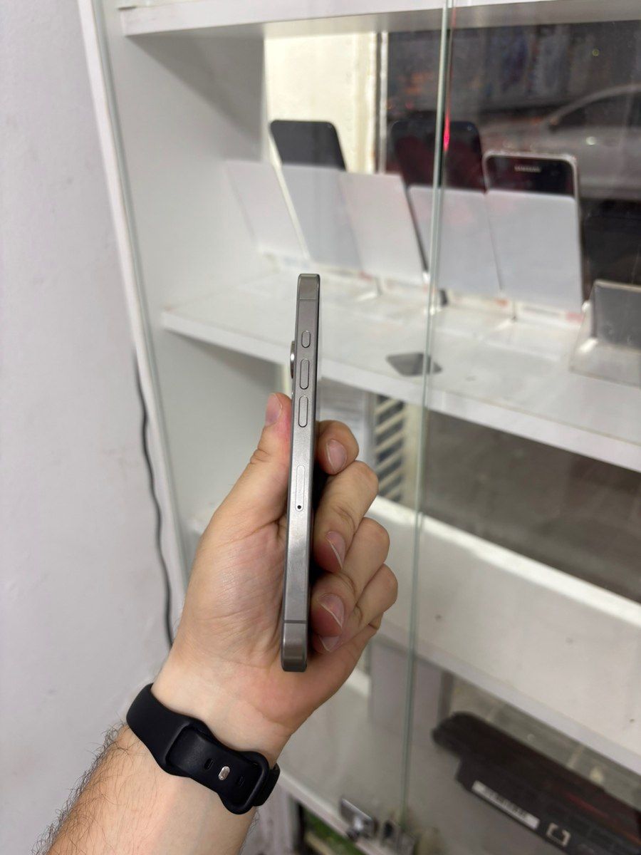 Apple iPhone 15 Pro Natural Titanium 128GB/8GB — Smartfonlar, Bakı (3)