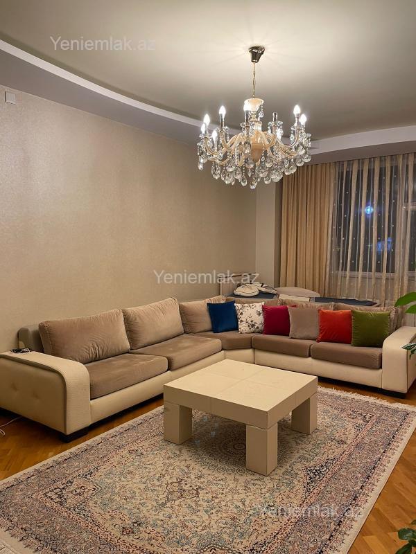 Kirayə 2 otaqlı Bina evi menzil (Yeni tikili), 90 m², Nərimanov rayonu — Mənzil, Bakı (3)