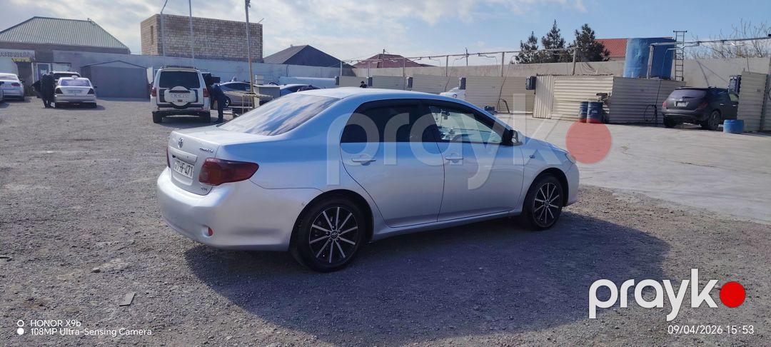 Toyota Corolla, gümüş rəng, istifadə olunmuş 77-HF-471 — Avtomobillər, Sumqayıt (5)