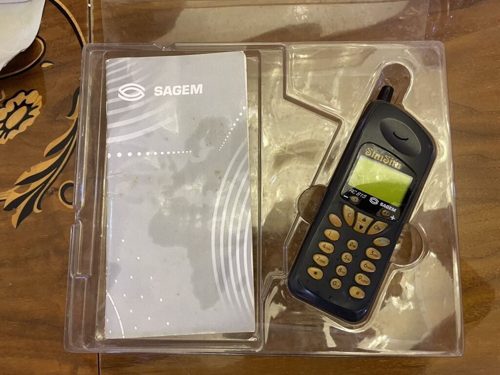 Sagem RC 815 “SimSim” GSM cib telefonu – retro model — Digər smartfonlar, Bakı (2)