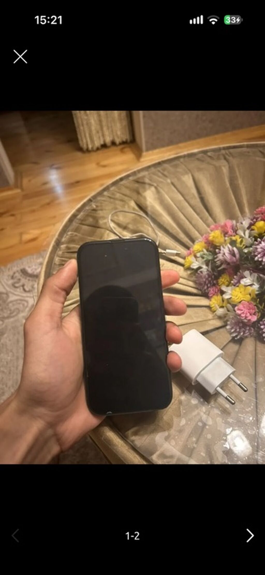 IPhone 15, 128 GB, Qara, Face ID — Apple iPhone, Bakı (2)
