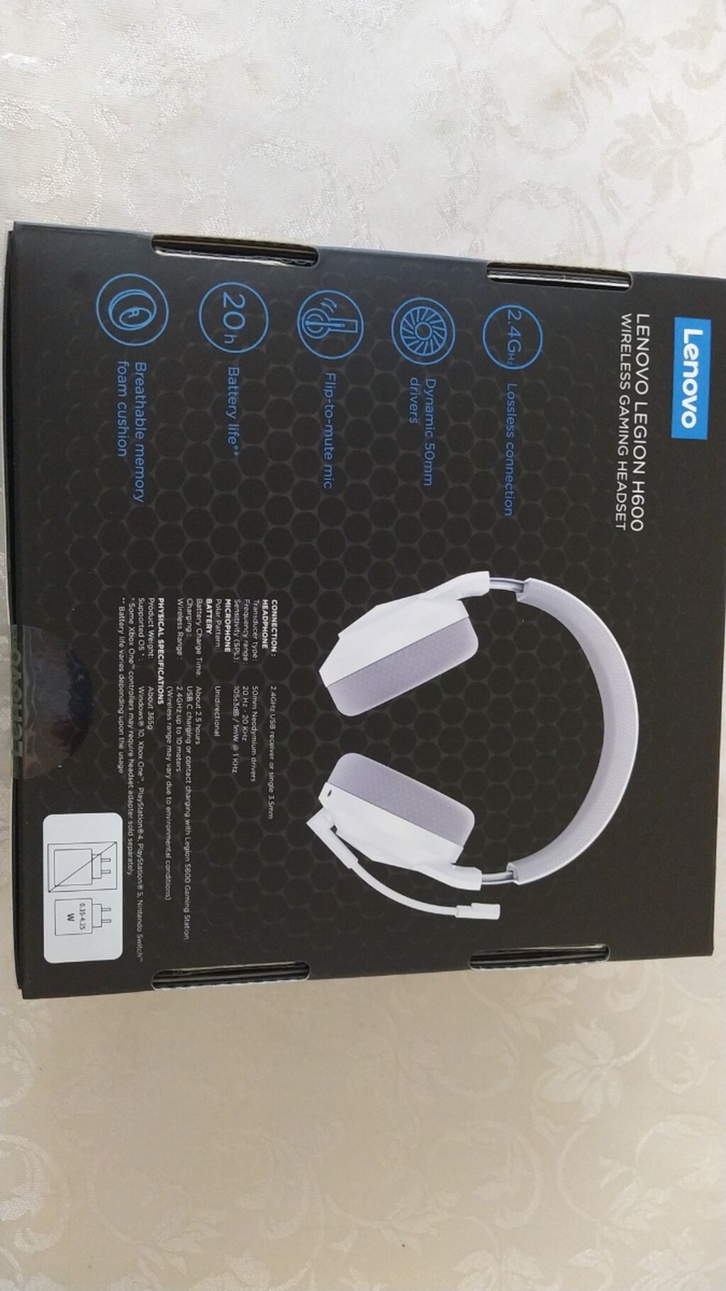 Yeni Simsiz (Bluetooth) Qulaqcıqlar, Lenovo, rəng - Ağ — Qulaqcıqlar, Bakı (3)