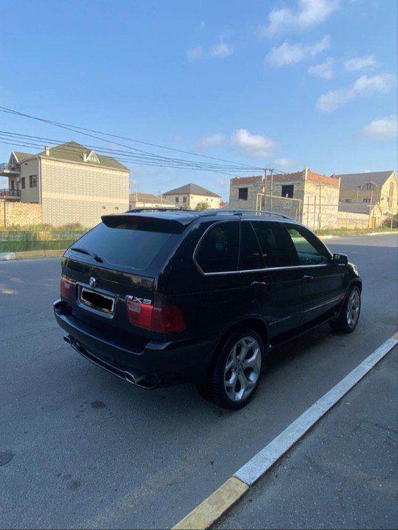BMW X5, 4.4 L, 2002 il, 300 000 km — Avtomobillər, Sumqayıt (5)