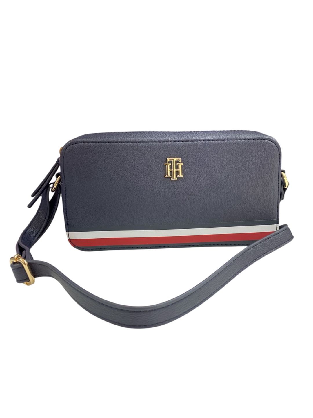 Çiyin çantası Tommy Hilfiger XW05292, dəri, tünd göy — Mallar, Bakı
