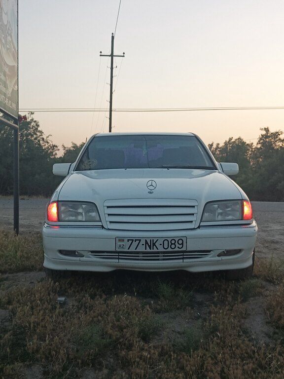 Mercedes C 180, 1.8 L, 1995 il, 244 985 km 77-NK-089 — Avtomobillər, Neftçala (4)