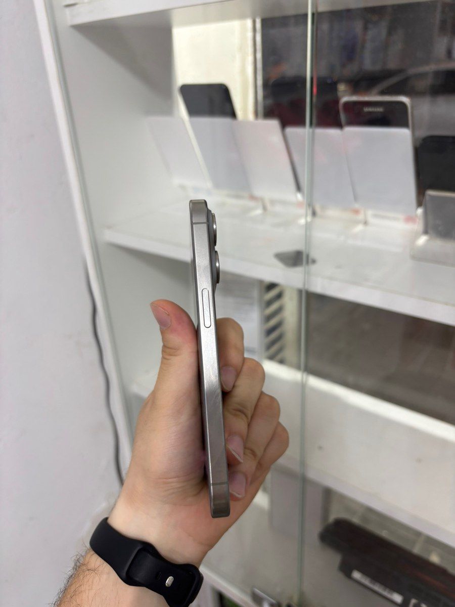 Apple iPhone 15 Pro Natural Titanium 128GB/8GB — Smartfonlar, Bakı (5)