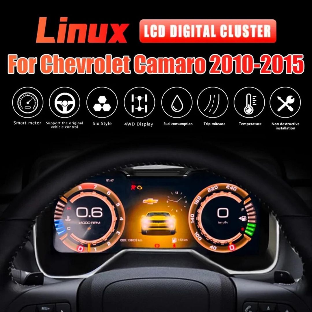 Chevrolet Camaro 2007-2015 led sürətlər paneli — Ehtiyat hissələri və aksesuarlar, Bakı (2)