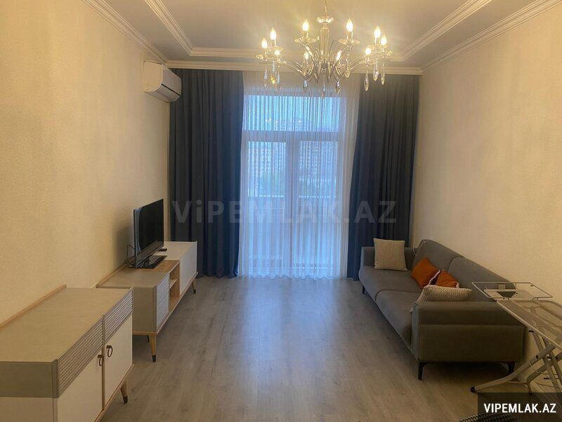 Nizami rayonunda 2 otaqlı Yeni tikili Kirayə verilir, 76 m² — Mənzil, Bakı (4)