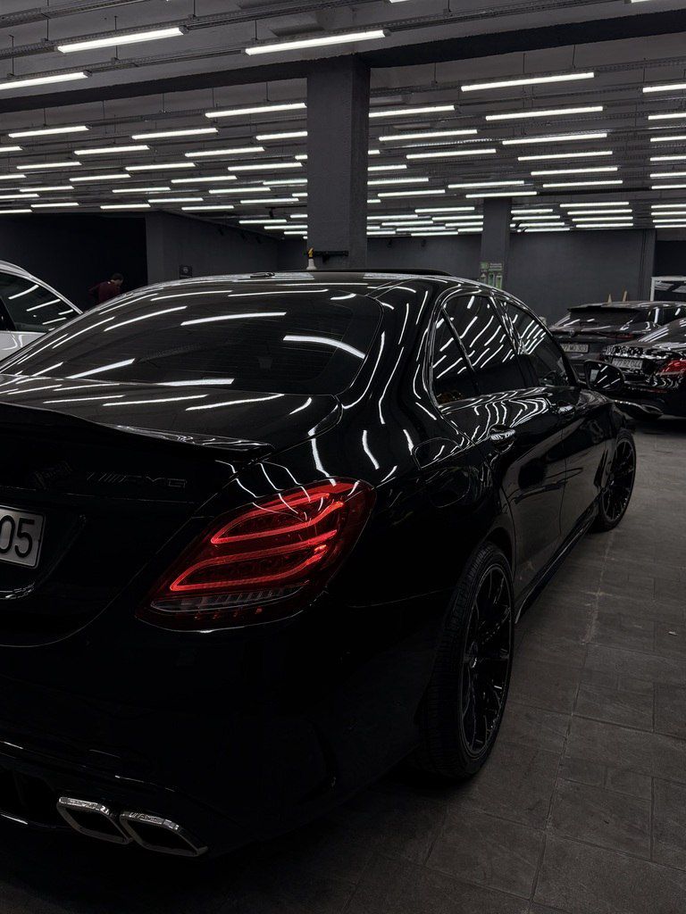 Mercedes C 300, 2.0 L, 2018 il, 124 500 km 88-BX-805 — Avtomobillər, Bakı (3)
