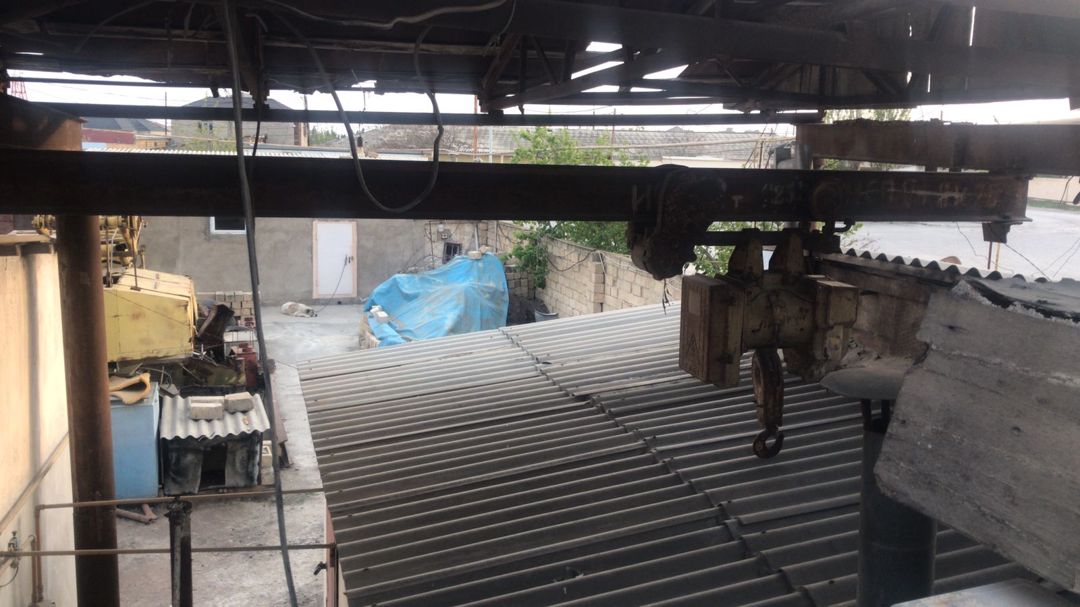 3 tonluq telferi olan hazır metal konstuksiyas — Təmir və inşaat, Bakı (3)