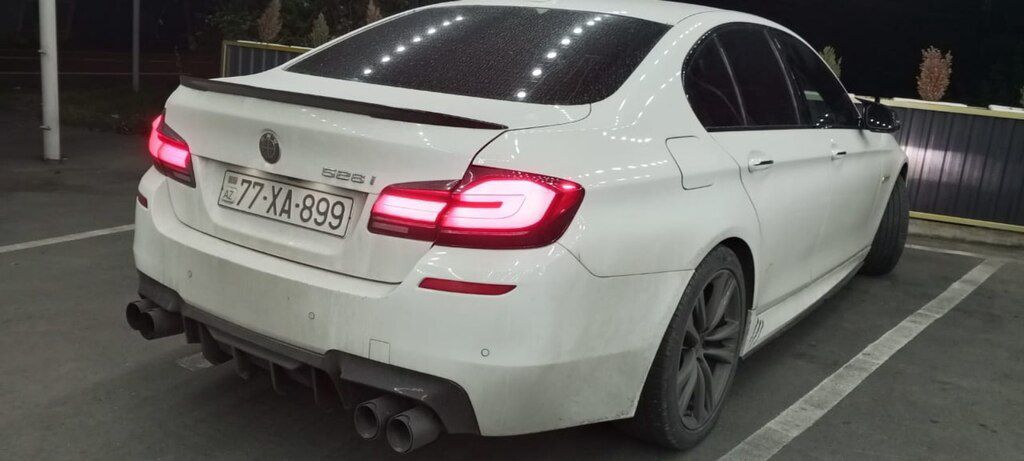BMW 528, 2.0 L, 2016 il, yeni 77-XA-899 — Avtomobillər, Zaqatala (11)