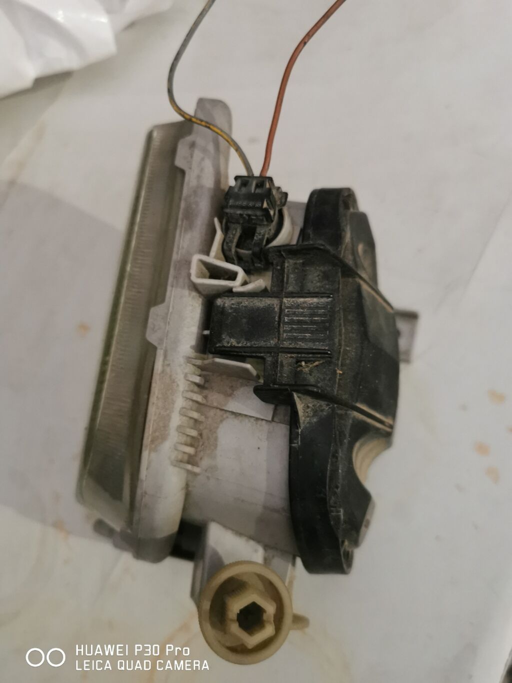 Komplekt, Duman əleyhinə faralar, Mercedes-Benz, 1999 il, Orijinal, Almaniya, İşlənmiş — Avtomobil işığı, Sumqayıt (6)