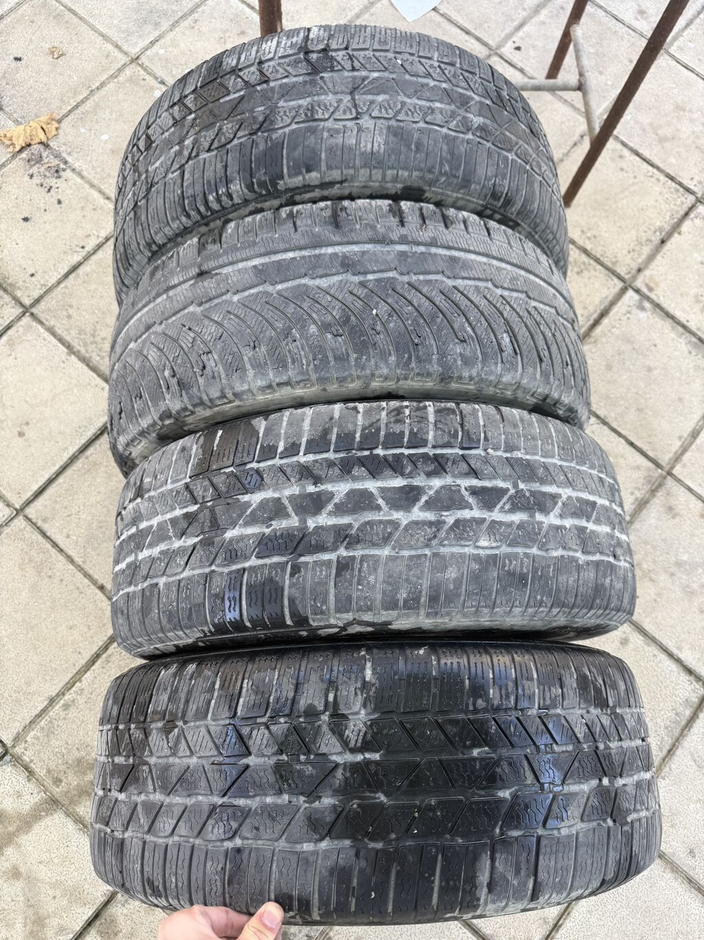 İşlənmiş Disk təkər Kia 235 / 55 / R 17, 5 Boltlu — Diskləri, Saray (6)