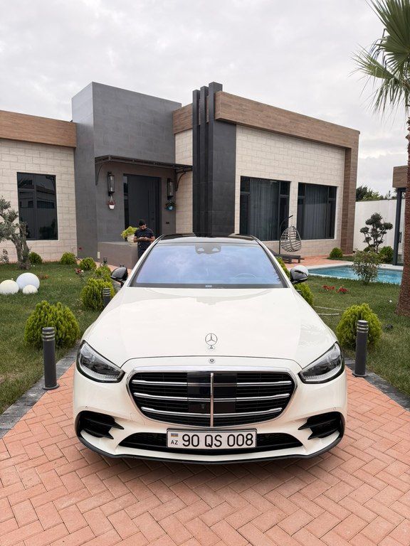 Mercedes S 500 4MATIC, 3.0 L, 2021 il, 44 600 km 90-QS-008 — Avtomobillər, Bakı (3)