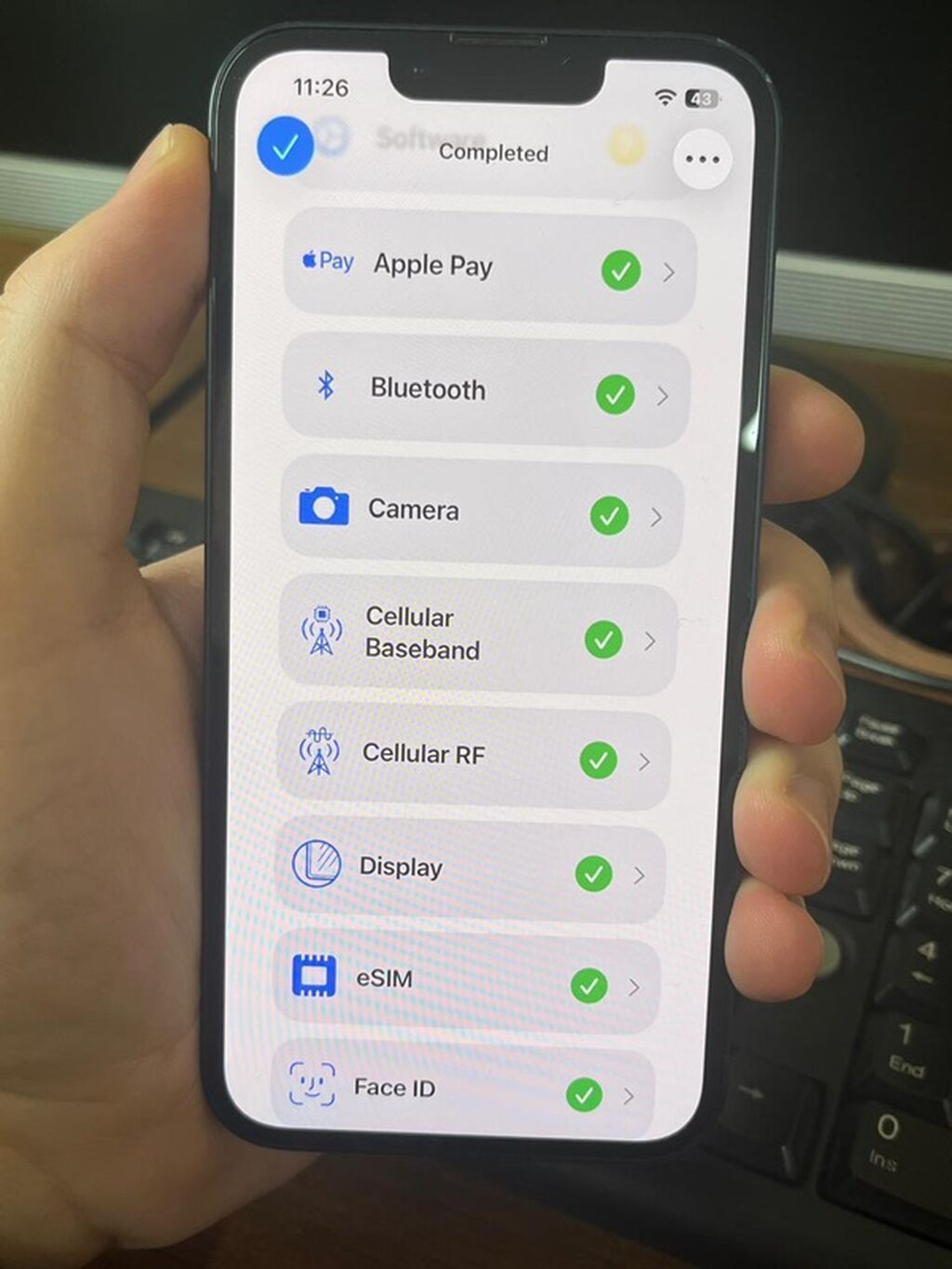 IPhone 13, 128 GB, Midnight, Face ID — Apple iPhone, Bakı (8)