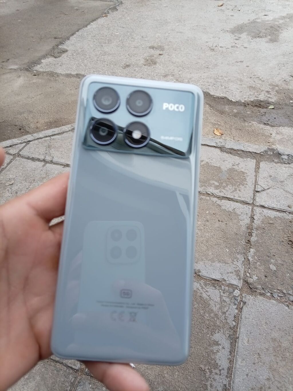Poco X6 Pro 5G, 512 GB, rəng - Boz, Sensor — Xiaomi, Bakı (2)