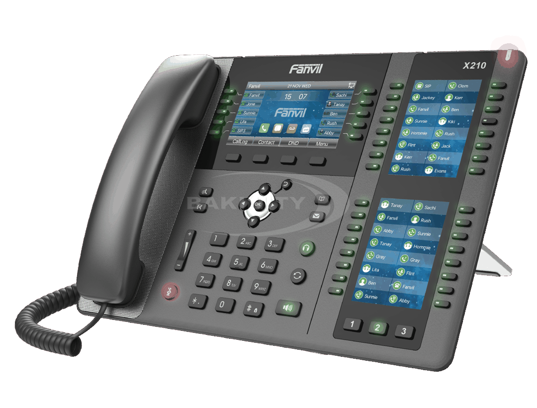 IP-telefon Fanvil X210 V2 — IP telefon sistemləri, Bakı (2)