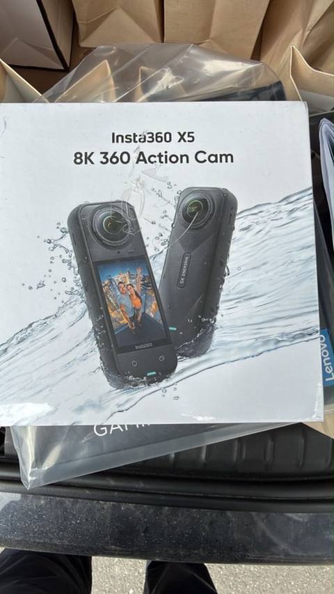 Insta360 X5 – 8K 360 Action Cam - 8K keyfiyyətində 360° video — Bakı