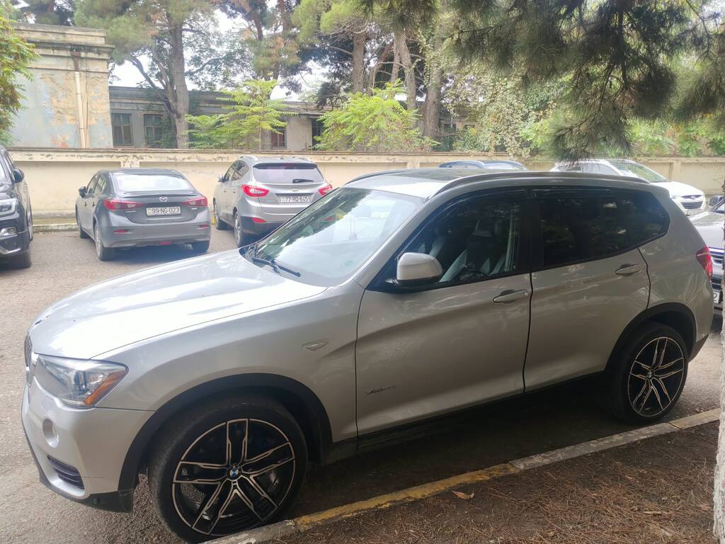 BMW X3, 2.0 L, 2015 il, 150 000 km — Avtomobillər, Bakı (6)
