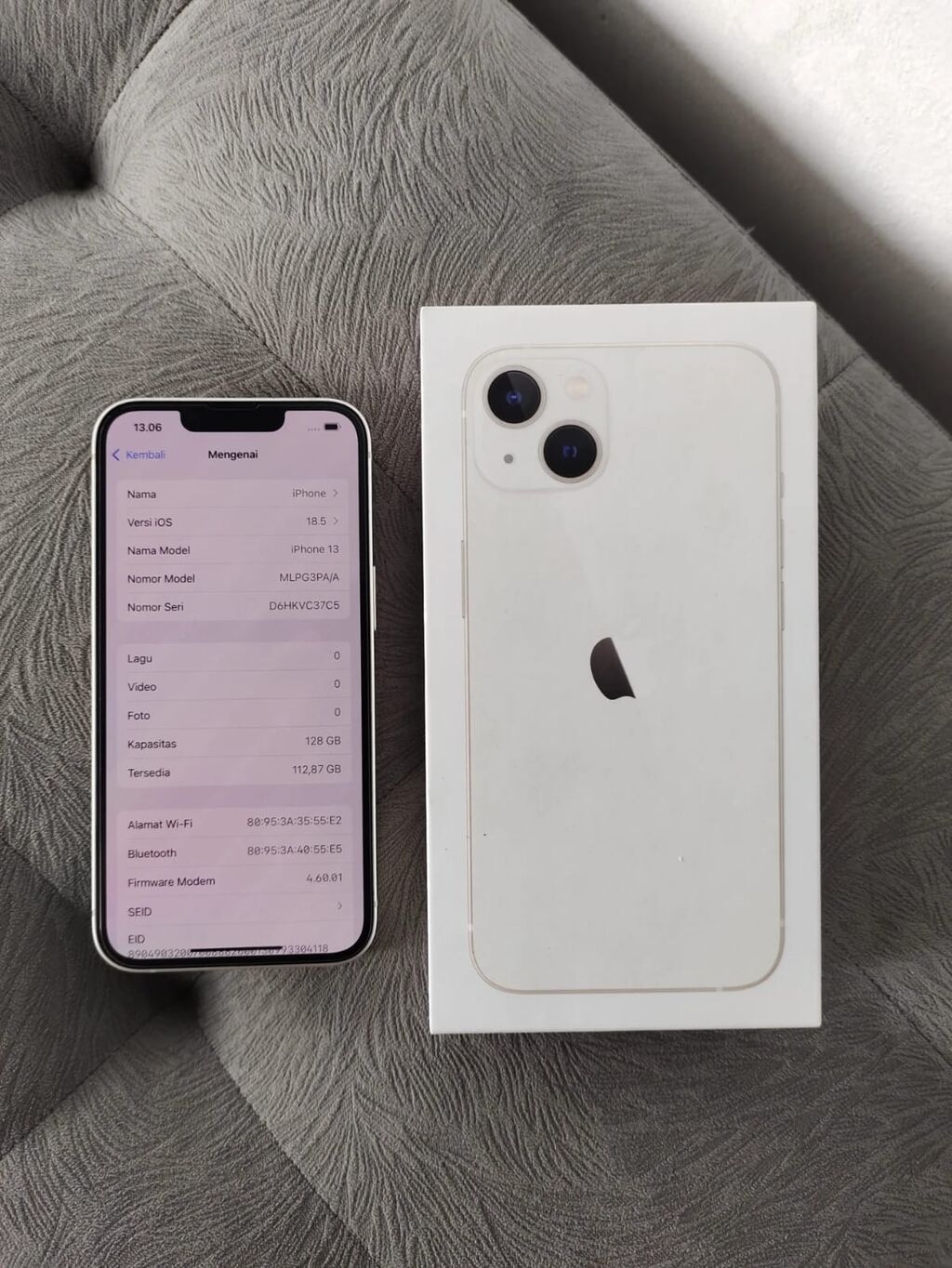 IPhone 13, 128 GB, Ağ, Zəmanət, Kredit, Simsiz şarj — Apple iPhone, Bakı (4)