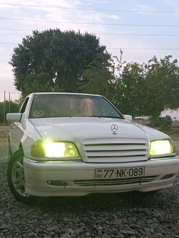 Mercedes C 180, 1.8 L, 1995 il, 244 985 km 77-NK-089 — Avtomobillər, Neftçala (3)